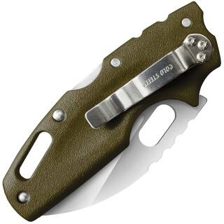 Cold Steel Tuff Lite Messer mit 6,4 cm Klinge und olivem Griv-Ex Griff