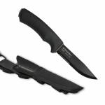 Morakniv Bushcraft BlackTactical SRT mit Edelstahlklinge, Sägezahnung, 12295