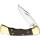 Buck 112BRSFG Ranger Fingergrooved, 7,6 cm Edelstahlklinge mit Ebenholzgriff
