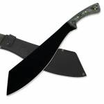 Condor Warlock Machete 19,5" beschichtete Carbobstahl-Klinge Gürtel-Lederscheide