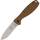 BRK Designed by ESEE Zancudo, Messer mit AUS-8A Stahlklinge, Coyote brown Griff