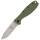 BRK Designed by ESEE Zancudo, Messer mit AUS-8A Stahlklinge, OD Green Griff