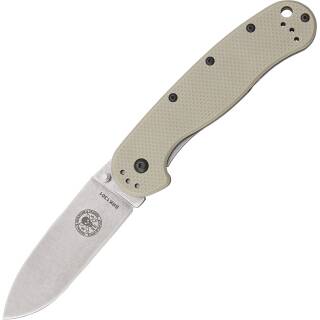 BRK Designed by ESEE Avispa, Messer mit AUS-8 Stahl Klinge, Desert Tan Griff