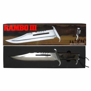 Rambo III Silvester Stallone Bowie Messer Officially Licensed Edition RB9296