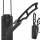 Tactical Neck Knife mit Kydexscheide integr. Signalpfeife und Halsband, schwarz