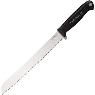 Cold Steel Brotmesser mit 22,9 cm Edelstahlklinge und schwarzem Kraton-Griff