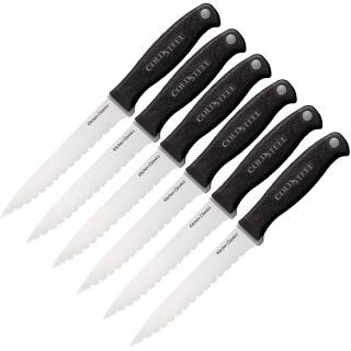 Cold Steel Steak Messer, 6-Set, Kitchen Classic, 4116 Edelstahl