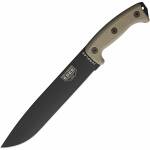 ESEE Junglas 1095 High Carbonstahl mit schwarzem Finish,...