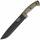 ESEE Junglas 1095 High Carbonstahl mit schwarzem Finish, Canvas Micarta-Griff