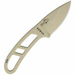 ESEE Candiru Series, Messer aus 1095HC in der Farbe Tan, Kydexscheide + Clip