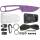 ESEE Izula, Messer aus 1095HC mit lila Pulverbeschichtung und Zubehör-Kit