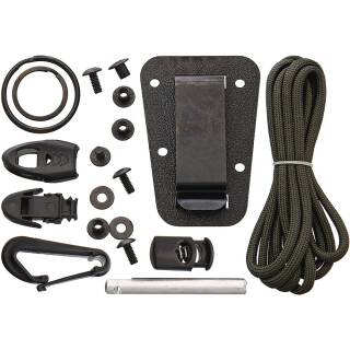 ESEE Izula Tactical aus 1095HC, schwarze Pulverbeschichtung + Zubehr-Kit
