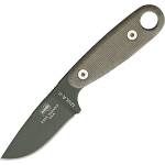 ESEE Izula II, Messer aus 1095HC, Micarta-Griff in old...