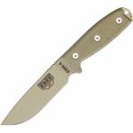 ESEE Model 4 Messer mit 1095HC Klinge, tan farbener...