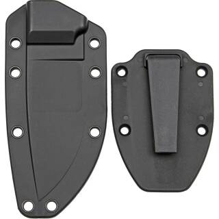 ESEE Model 3 PVC-Messerscheide in schwarz mit zusätzlichem Clip