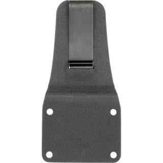 ESEE Model 5, Messer mit 1095HC Klinge, grner Micarta Griff, Kydescheide + Clip