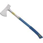 Estwing Campers Axe - 66 cm Axt aus Edelstahl mit blauem Griff und Nylonscheide