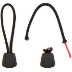 Exotac Tinderzip Zipper Pull Zunder mit Firecord in schwarz, ET9000BLK