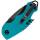 Kershaw Shuffle Teal Einhandmesser mit 6 cm Edelstahlklinge und GRN Griff