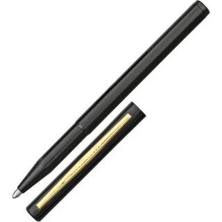 Fisher Space Pen Stowaway Black, kompakter Kugelschreiber aus Aluminium