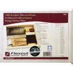 Flexcut Deluxe Starter Carving Set, 21-teiliges Einsteiger-Schnitzset, SK108