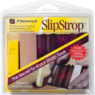 Flexcut SlipStrop zum Entgraden und Polieren von Schnitzmessern FLEXPW12