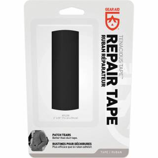 Gear Aid Tenacious Repair-Tape, starkes Reparaturband in schwarz für Nylon