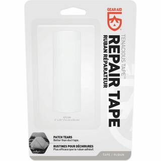 Gear Aid Tenacious Repair-Tape transparent, starkes Reparaturband für Nylon