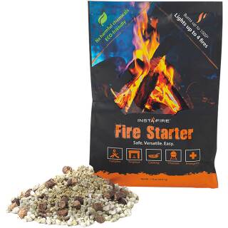 Insta-Fire Fire Starter - natürlicher universeller Feuerstarter Zunder