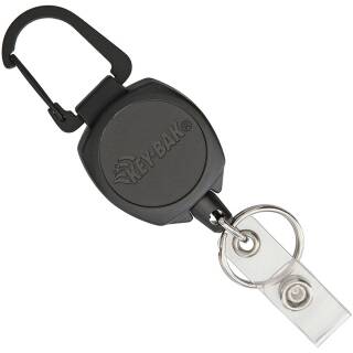 KEY-BAK Sidekick selbsteinziehender Schlüssel- und Ausweishalter mit Karabiner