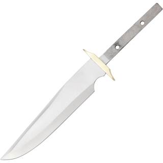 SCZO Knifemaking Knife Blade Bowie, Länge 30,5 cm, Edelstahlklinge 18,2 cm