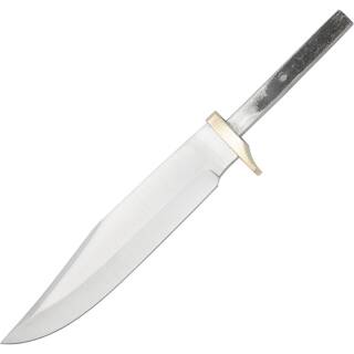 Knifemaking Messerklinge 15,2 cm Jagdklinge aus Edelstahl, satiniert