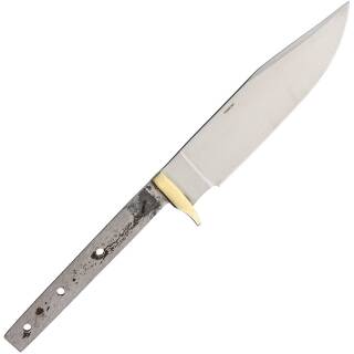 SZCO Knifemaking Messerklinge, aus Edelstahl, 14,4 cm Klingenlänge, Dicke 4,5 mm
