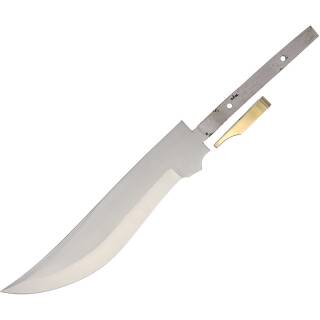 Knifemaking Upswept-Klinge aus Carbonstahl, 21 cm Klingenlänge, 5 mm Dicke