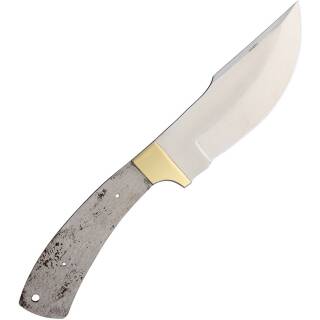 Knifemaking Messerklinge Blade Skinner Edelstahlklinge mit 12,2 cm