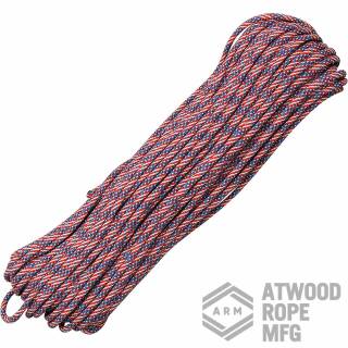Atwood Rope MFG - Paracord-Schnur in Flag mit 7-Kern, 4 mm, 30,48 m