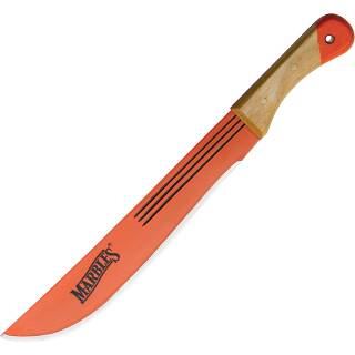 Marbles Scout Machete, 14 Zoll Klinge, 1075 High Carbonstahl und Holzgriff