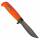 Marttiini Skinner Martef orange mit 10,5 cm Edelstahlklinge und Lederscheide