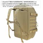 Maxpedition Fliegerduffel Adventure Bag - Reisetasche mit...