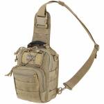 Maxpedition Remora Gearslinger Rucksack/Tasche mit wechselbarem Gurt, khaki