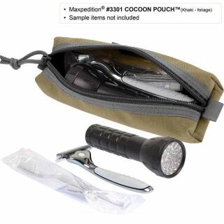 Maxpedition Cocoon Pouch 3301K Beutel und Multifunktionstasche in khaki
