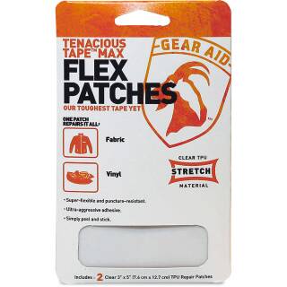 Gear Aid Tenacious Tape Flex - flexible Reparatur-Patches für Nylon, Gummi etc.