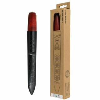 Morakniv Classic No 3 mit 13,2 cm Carbonstahlklinge, Birkenholzgriff und Scheide