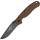 Ontario RAT II, Einhandmesser mit AUS 8 Stahl Klinge, Griff in coyote brown