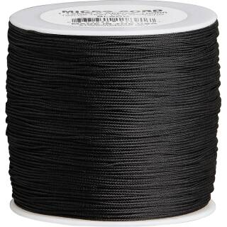 Atwood Rope MFG - Micro Cord Hightech-Schnur in schwarz, 1,18 mm, 304,8 Meter