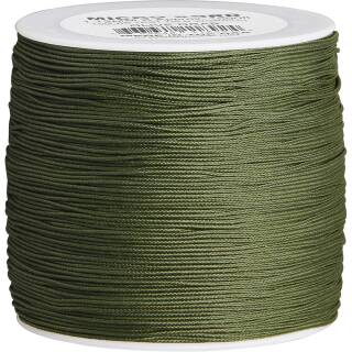 Atwood Rope MFG - Micro Cord Hightech-Schnur in olive, 1,18 mm, 304,8 Meter