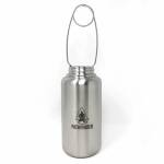 Pathfinder Camping Bottle Hanger Flaschenhalter mit Federspannung aus Edelstahl