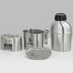 Pathfinder Canteen Cooking Set, Kochgeschirrset aus 304...