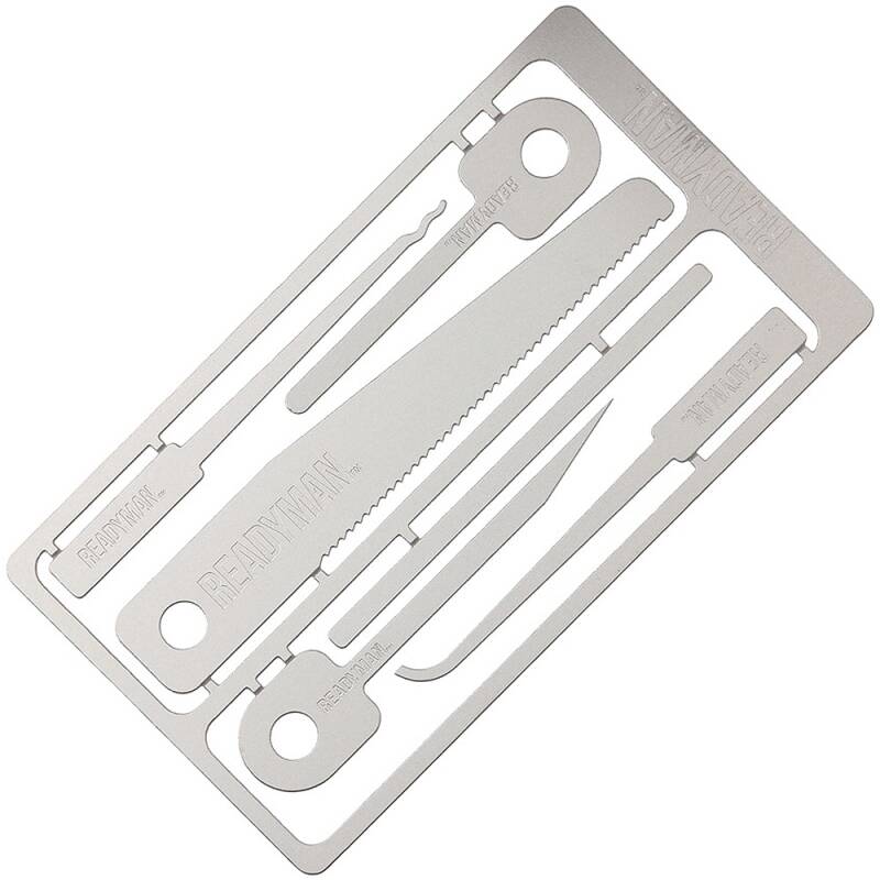 Survival und Notfall-Werkzeuge aus Edelstahl Readyman Hostage Escape Card 