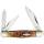Rough Ryder Whittler Taschenmesser mit 3 Klingen aus Edelstahl